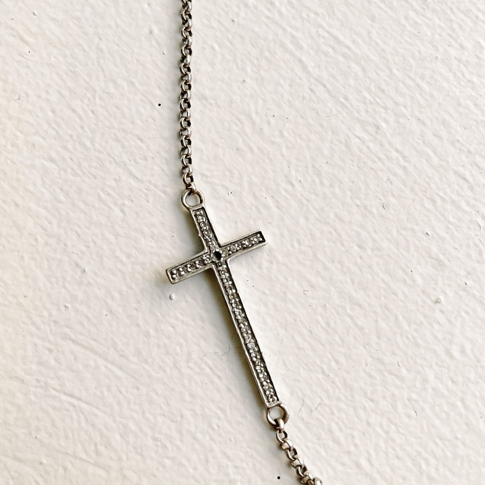Jewel Cross Bracelet